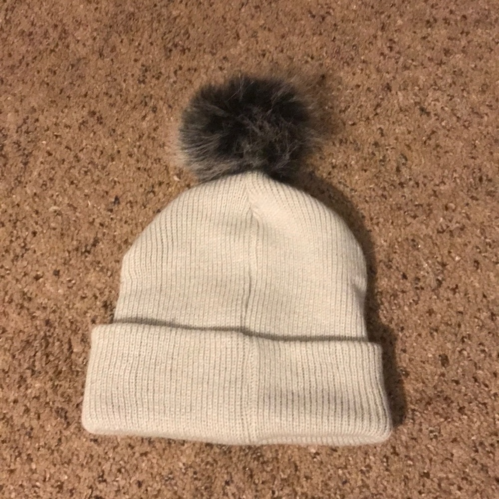 Gray beanie